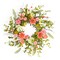 Melrose Cosmos and Berry Spring Floral Wreath - 27" - Multi-Color